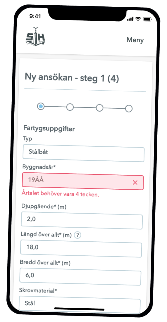 Stockholms Hamnar Köpoolen - ansökan iPhone